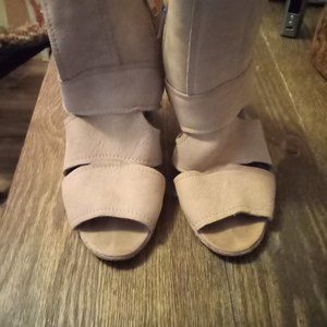 Excellent Condition Free People Stack Heels Size 6